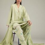 Floral Cotton Shalwar - View 1