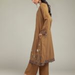 Solid Cotton Pants - View 1