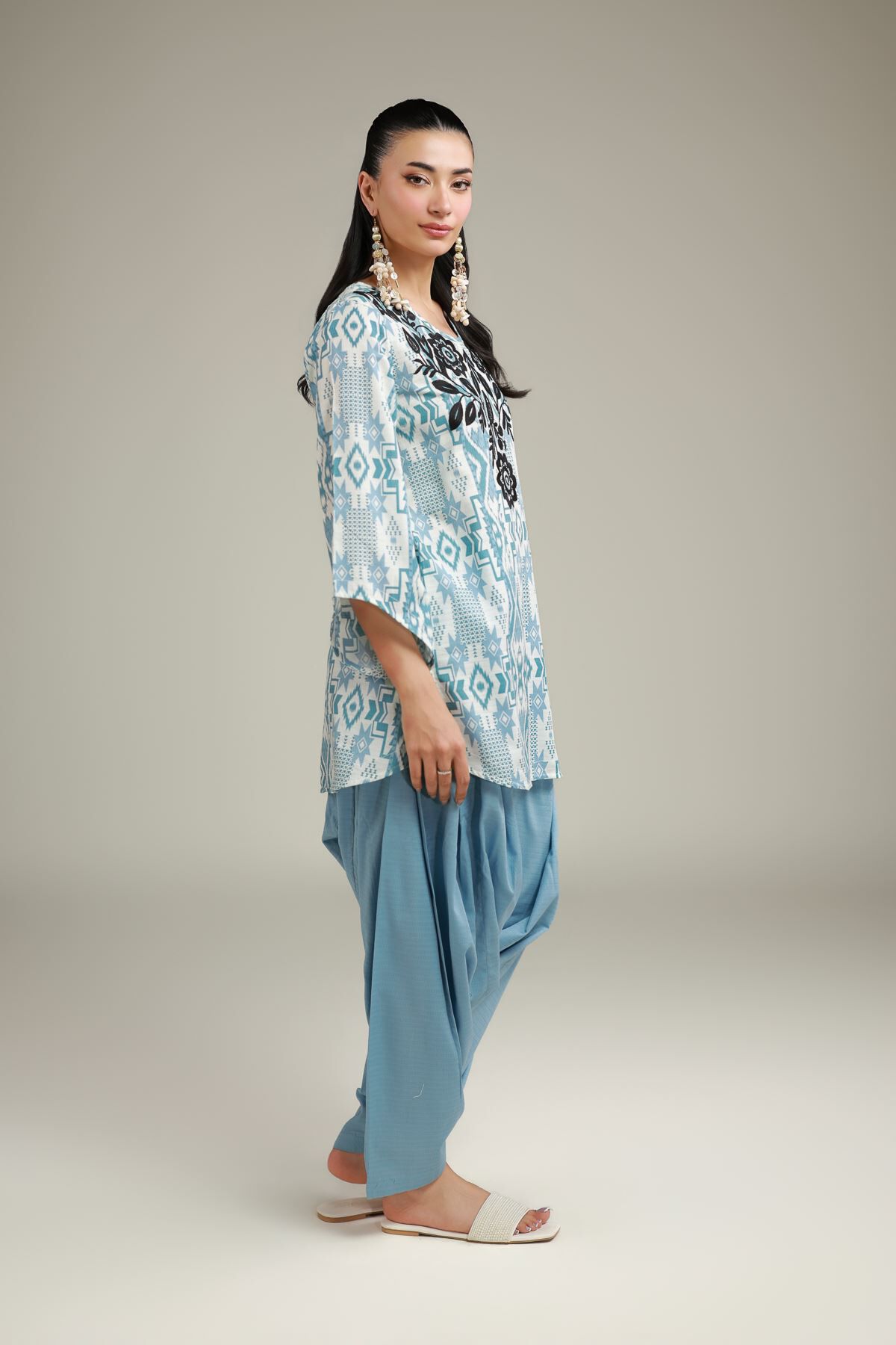 Summer Cotton Shalwar-1 Summer Cotton Shalwar - View 1