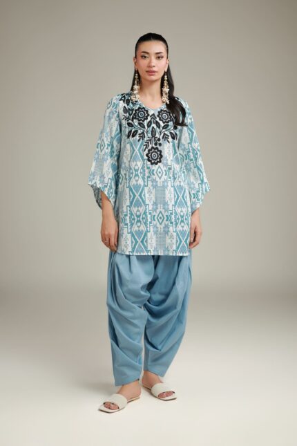 Summer Cotton Shalwar - View 2