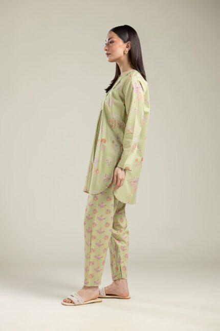 Floral Cotton Shalwar - View 1