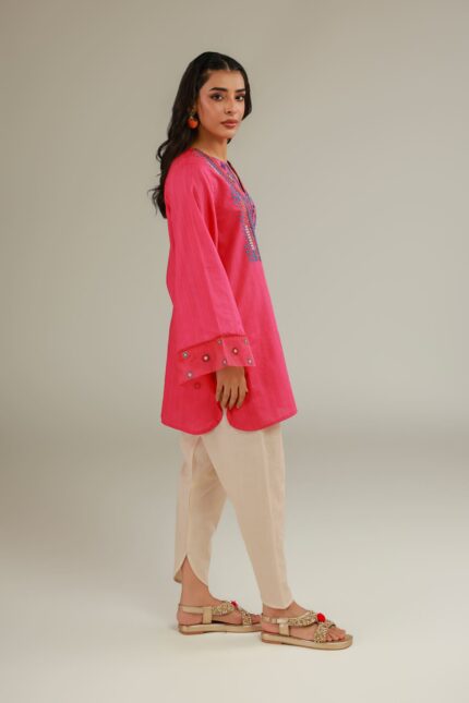 Embroidered Cotton Shalwar - View 2