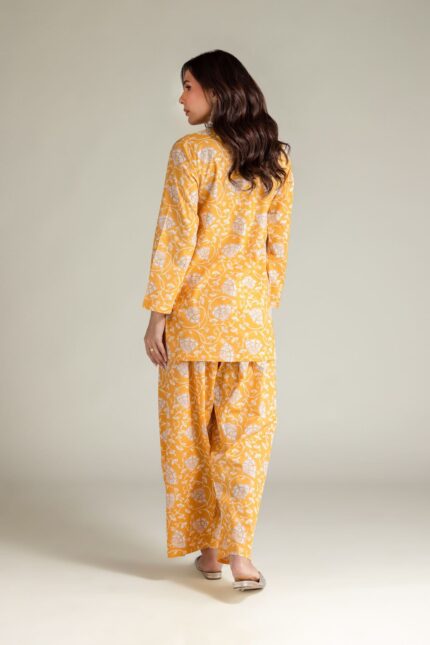 Floral Short Kurta - View 2