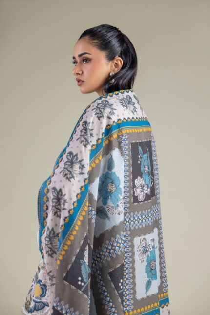 Spring Lawn Dupatta - View 2