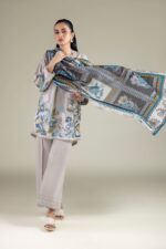Spring Lawn Dupatta - View 3