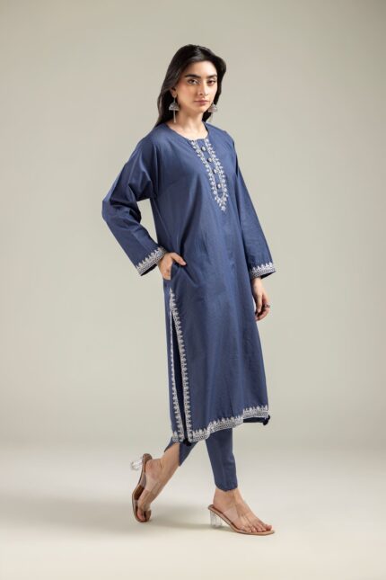 Navy Shalwar - View 2