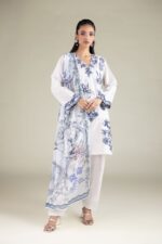 Floral Draped Dupatta - View 5