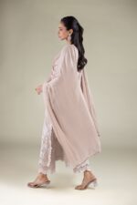 Draped Lace Dupatta - View 4