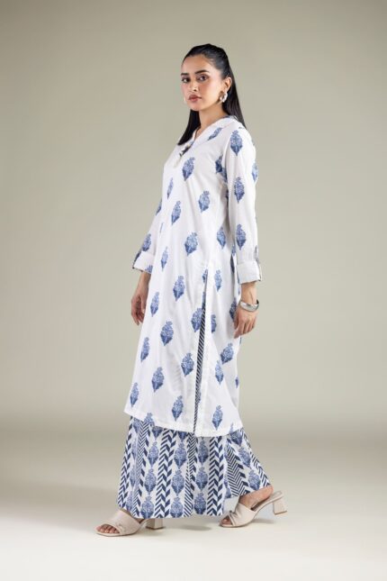 Printed Cambric Pants - View 1