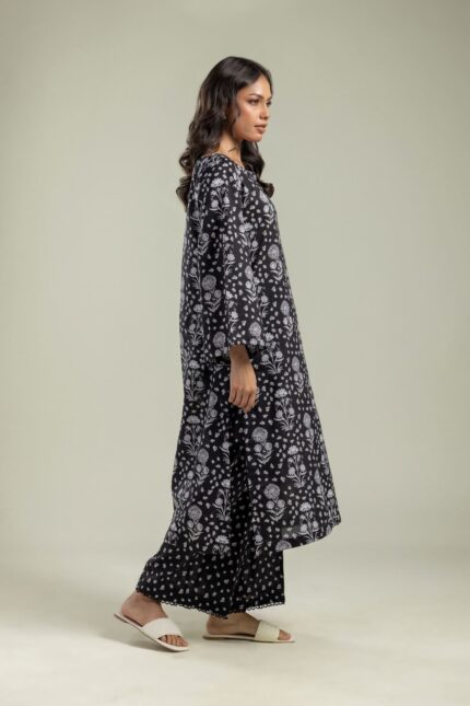 Cambric Floral Pants - View 1