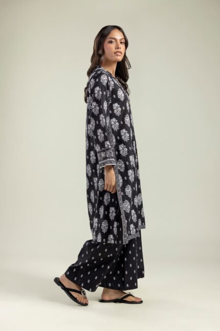 Floral Cambric Pants - View 2