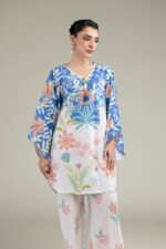 Floral Flared Kurta - View 2
