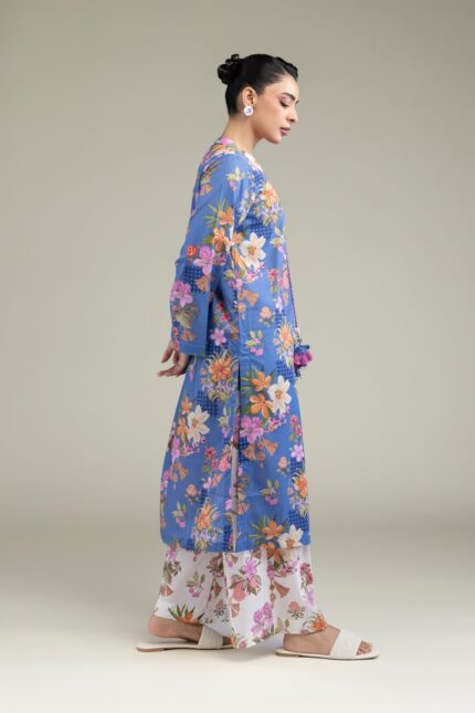 Floral Cambric Pants - View 2