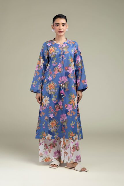 Floral Cambric Pants - View 1