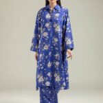 Floral Cotton Pants - View 1