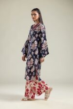 Cotton Floral Pants - View 2