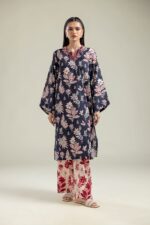 Cotton Floral Pants - View 1