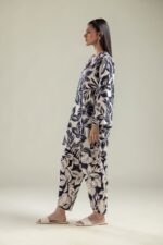 Cotton Dobby Pants - View 1