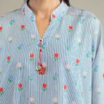 Short Cambric Kurta - View 1