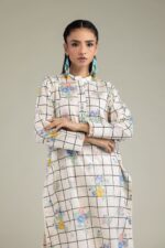 Cambric Floral Kurta - View 2