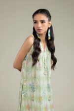 Floral Mint Pants - View 1