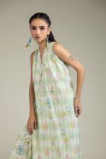 Sleeveless Floral Kurta - View 4