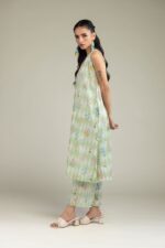 Floral Mint Pants - View 2