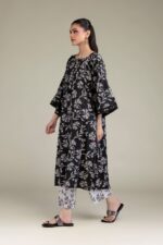 Floral Cotton Pants - View 2
