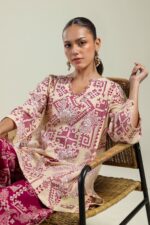 Round V-Neck Kurta - View 4