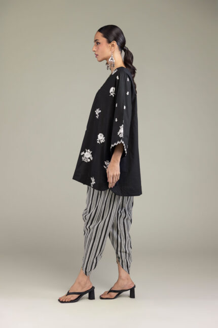 Black Cambric Pants - View 2