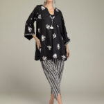 Black Cambric Pants - View 1