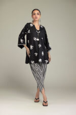 Black Cambric Pants - View 1