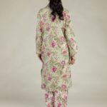 Floral Longline Kurta - View 1