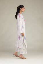Floral Cotton Pants - View 2