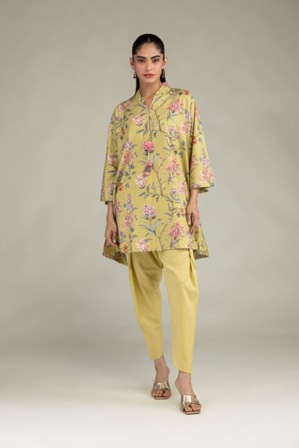 Solid Yellow Shalwar 2