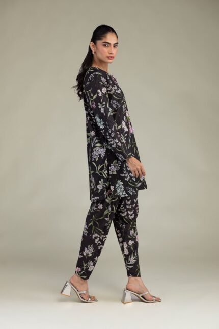 Black Floral Shalwar 1