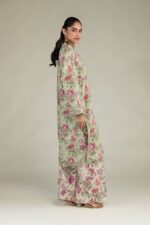Floral Cotton Pants - View 2