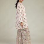 Printed Cotton Pants - View 1