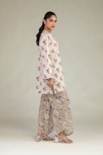 Printed Cotton Pants - View 1