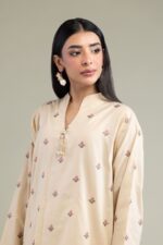 Floral V-Neck Kurta - View 5