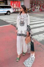 Short Floral Kurta - View 5