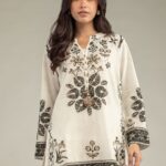 Short Floral Kurta - View 1