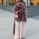 Floral Cotton Kurta - View 1