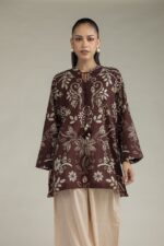 Floral Cotton Kurta - View 3