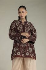 Floral Cotton Kurta - View 5