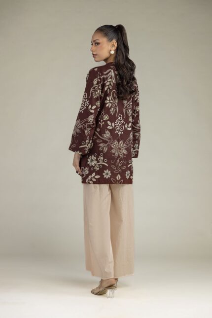 Floral Cotton Kurta - View 2
