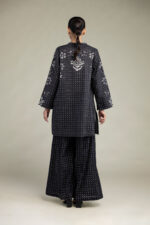 Printed V-Neck Kurta - View 3