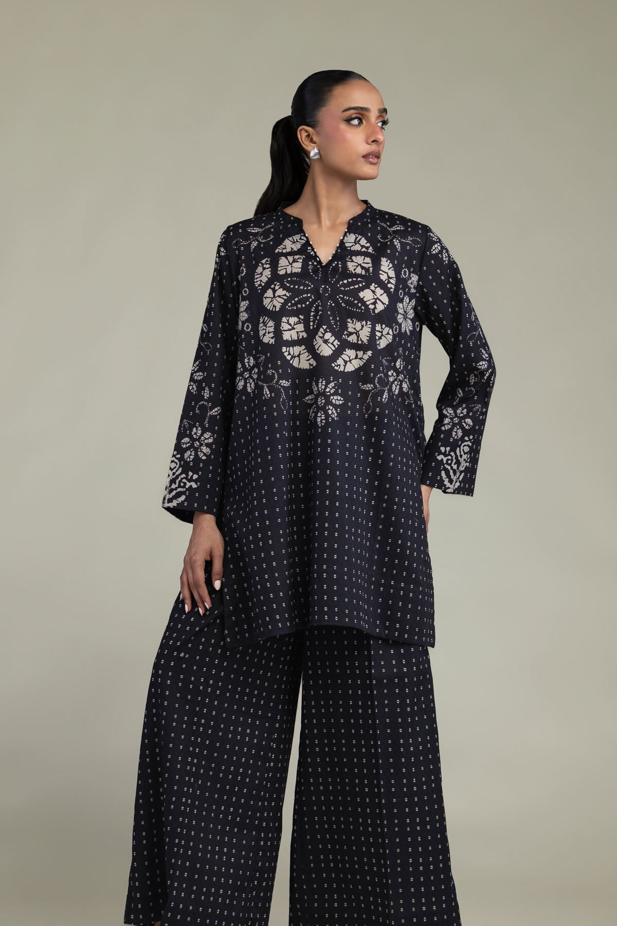 Cotton Dobby Kurta-1 Cotton Dobby Kurta - View 1