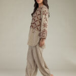 Cotton Dobby Pants - View 1