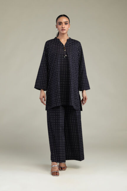 Cotton Dobby Pants - View 2
